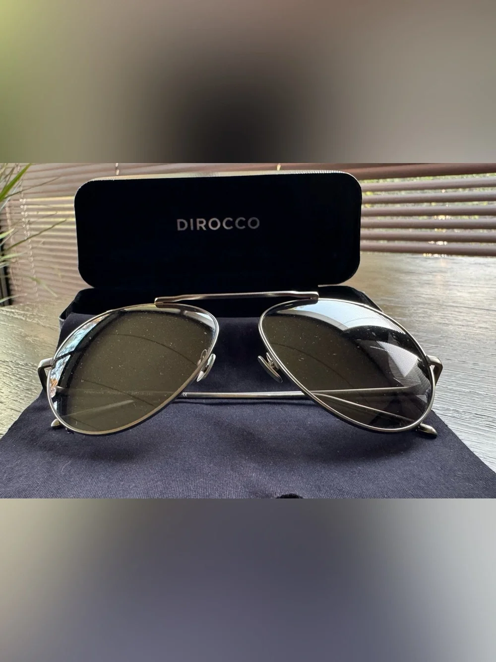 Dirocco Silverstone 18K Gold Titanium and Carbon Fiber